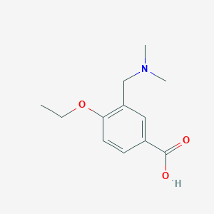 3-[(dimethylamino)methyl]-4-ethoxybenzoic acid