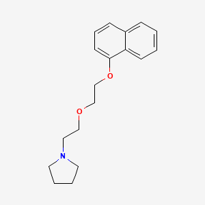 1-{2-[2-(1-naphthyloxy)ethoxy]ethyl}pyrrolidine