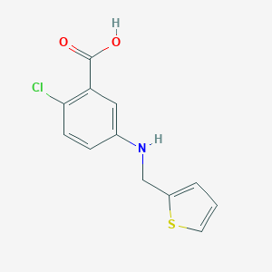 2-Chloro-5-[(2-thienylmethyl)amino]benzoic acid