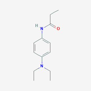 molecular formula C13H20N2O B502531 N-[4-(diethylamino)phenyl]propanamide 