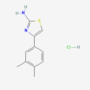 4-(3,4-dimethylphenyl)-1,3-thiazol-2-amine hydrochloride