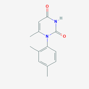 molecular formula C13H14N2O2 B5025690 1-(2,4-dimethylphenyl)-6-methyl-2,4(1H,3H)-pyrimidinedione 