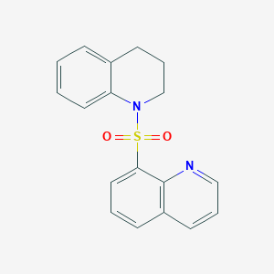 8-(3,4-dihydro-1(2H)-quinolinylsulfonyl)quinoline