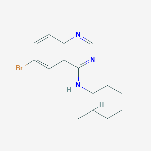 6-bromo-N-(2-methylcyclohexyl)-4-quinazolinamine