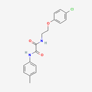 N-[2-(4-chlorophenoxy)ethyl]-N'-(4-methylphenyl)ethanediamide