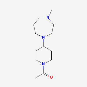 1-(1-acetyl-4-piperidinyl)-4-methyl-1,4-diazepane