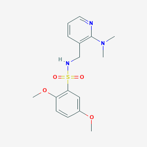 N-{[2-(dimethylamino)-3-pyridinyl]methyl}-2,5-dimethoxybenzenesulfonamide