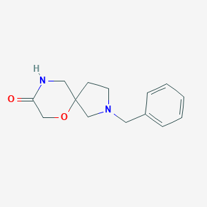 molecular formula C14H18N2O2 B502667 2-Benzyl-6-oxa-2,9-diazaspiro[4.5]decan-8-one 