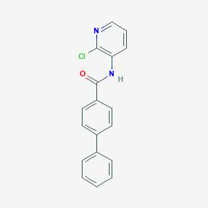 N-(2-chloro-3-pyridinyl)[1,1'-biphenyl]-4-carboxamide