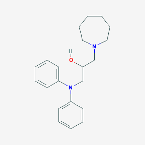 1-(1-Azepanyl)-3-(diphenylamino)-2-propanol