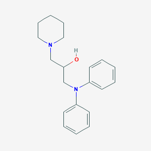 1-(Diphenylamino)-3-(1-piperidinyl)-2-propanol
