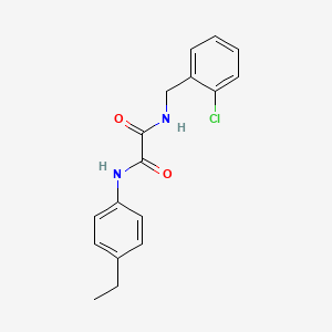 N-(2-chlorobenzyl)-N'-(4-ethylphenyl)ethanediamide