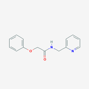 2-phenoxy-N-(2-pyridinylmethyl)acetamide
