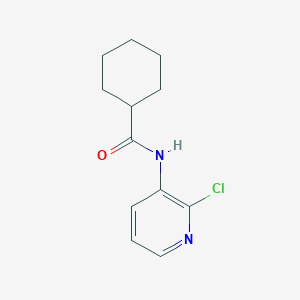 molecular formula C12H15ClN2O B502689 N-(2-chloropyridin-3-yl)cyclohexanecarboxamide 
