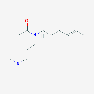 N-[3-(dimethylamino)propyl]-N-(1,5-dimethyl-4-hexen-1-yl)acetamide