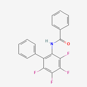 N-(3,4,5,6-tetrafluoro-2-biphenylyl)benzamide