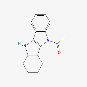 5-acetyl-1,2,3,4,5,10-hexahydroindolo[3,2-b]indole