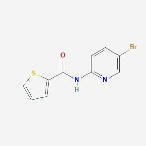molecular formula C10H7BrN2OS B502706 N-(5-bromopyridin-2-yl)thiophene-2-carboxamide 