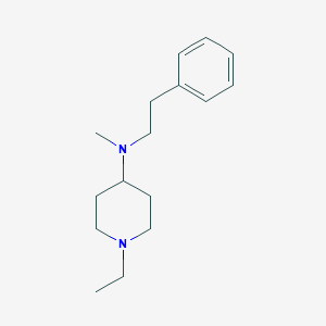 molecular formula C16H26N2 B5027200 1-ethyl-N-methyl-N-(2-phenylethyl)-4-piperidinamine 