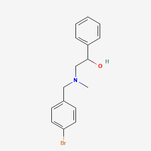 2-[(4-bromobenzyl)(methyl)amino]-1-phenylethanol