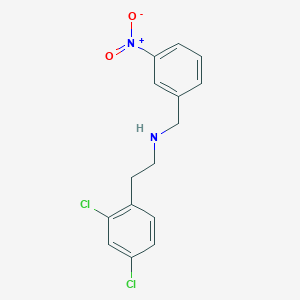 2-(2,4-dichlorophenyl)-N-(3-nitrobenzyl)ethanamine