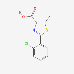 2-(2-chlorophenyl)-5-methyl-1,3-thiazole-4-carboxylic acid