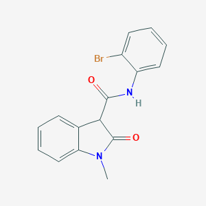 N-(2-bromophenyl)-1-methyl-2-oxo-3-indolinecarboxamide