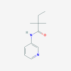 molecular formula C11H16N2O B502745 2,2-dimethyl-N-(3-pyridinyl)butanamide 