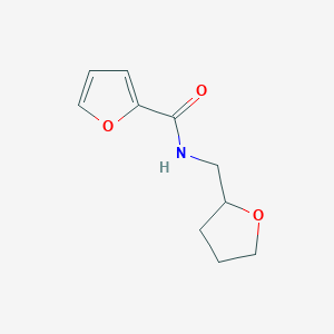 molecular formula C10H13NO3 B502747 2-Furancarboxamide, N-tetrahydrofurfuryl- 