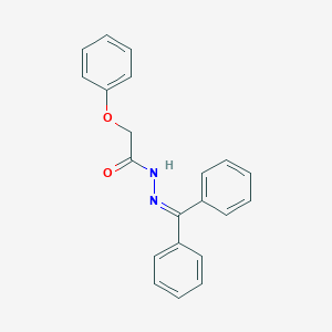 molecular formula C21H18N2O2 B502759 N'-(diphenylmethylene)-2-phenoxyacetohydrazide CAS No. 320423-94-7