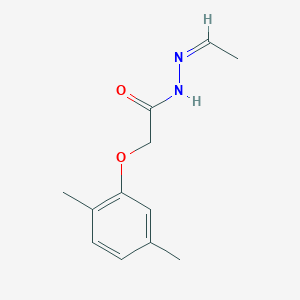 2-(2,5-dimethylphenoxy)-N'-ethylideneacetohydrazide