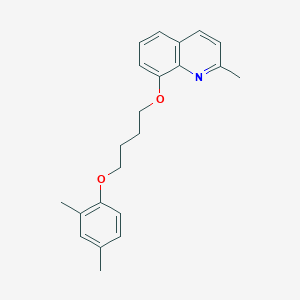 8-[4-(2,4-dimethylphenoxy)butoxy]-2-methylquinoline