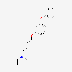 N,N-diethyl-4-(3-phenoxyphenoxy)-1-butanamine