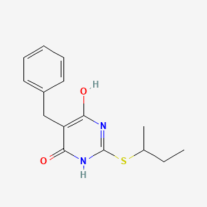 5-benzyl-2-(sec-butylthio)-6-hydroxy-4(3H)-pyrimidinone