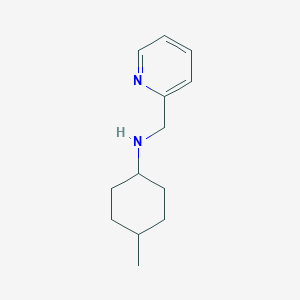 molecular formula C13H20N2 B5027856 (4-methylcyclohexyl)(2-pyridinylmethyl)amine 