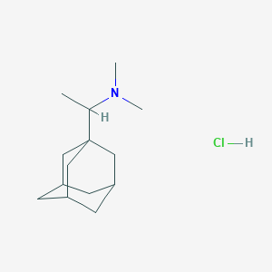 [1-(1-adamantyl)ethyl]dimethylamine hydrochloride
