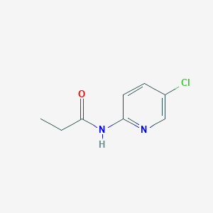 molecular formula C8H9ClN2O B502811 N-(5-chloropyridin-2-yl)propanamide 
