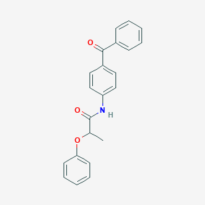 N-(4-benzoylphenyl)-2-phenoxypropanamide
