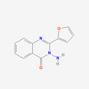 molecular formula C12H9N3O2 B502829 3-amino-2-(furan-2-yl)quinazolin-4(3H)-one CAS No. 104830-72-0