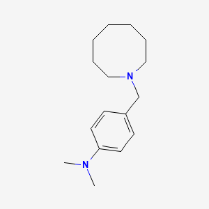 molecular formula C16H26N2 B5028376 4-(1-azocanylmethyl)-N,N-dimethylaniline 