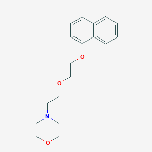 4-{2-[2-(1-naphthyloxy)ethoxy]ethyl}morpholine