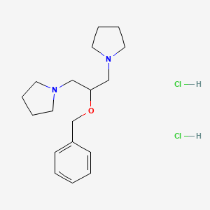 1,1'-[2-(benzyloxy)-1,3-propanediyl]dipyrrolidine dihydrochloride