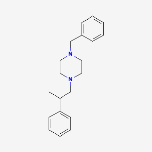 1-benzyl-4-(2-phenylpropyl)piperazine