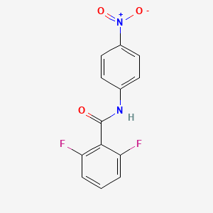 2,6-difluoro-N-(4-nitrophenyl)benzamide