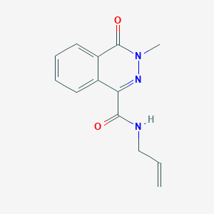 N-allyl-3-methyl-4-oxo-3,4-dihydro-1-phthalazinecarboxamide