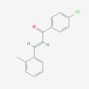molecular formula C16H13ClO B502906 4'-氯-2-甲基查尔酮 CAS No. 264229-44-9