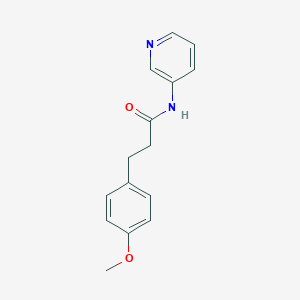 molecular formula C15H16N2O2 B502971 3-(4-methoxyphenyl)-N-(3-pyridinyl)propanamide 