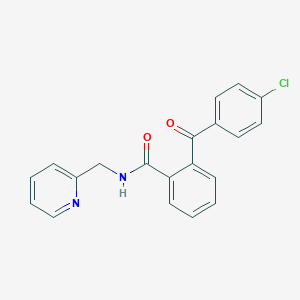 2-(4-chlorobenzoyl)-N-(2-pyridinylmethyl)benzamide
