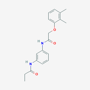 N-(3-{[2-(2,3-dimethylphenoxy)acetyl]amino}phenyl)propanamide
