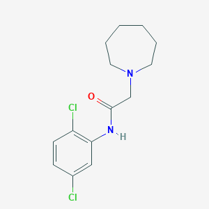 molecular formula C14H18Cl2N2O B503037 2-(azepan-1-yl)-N-(2,5-dichlorophenyl)acetamide 